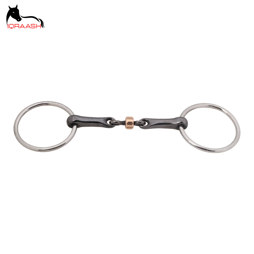 Sweet Iron French Link Loose Ring Snaffle Bit