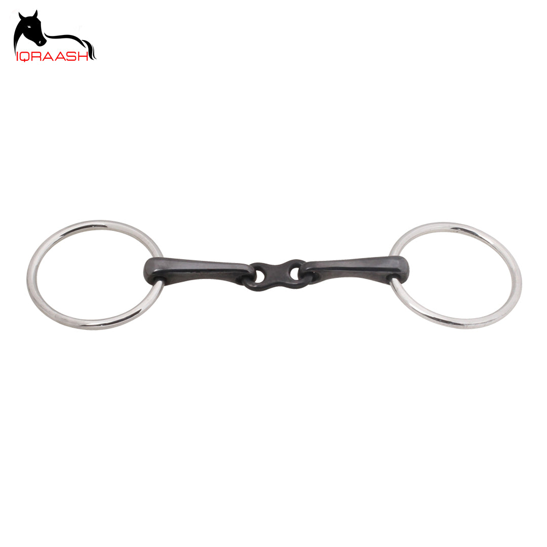 Sweet Iron French Link Loose Ring Snaffle Bit