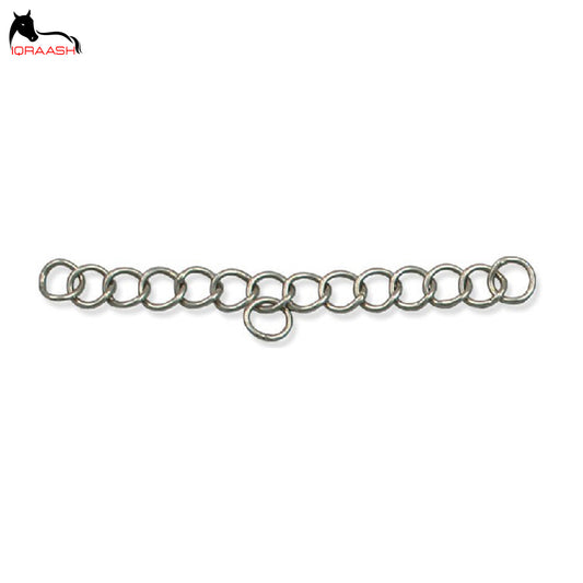 Iqraash Horka Stainless Steel Curb Chain | Customized Horse Accessories