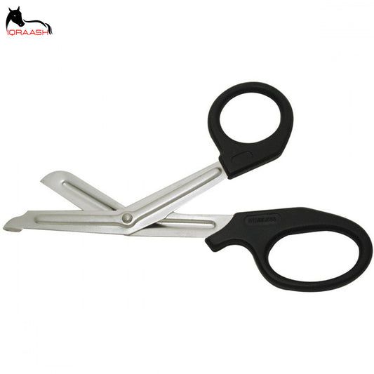 Iqraash Safety Grooming Scissors with Blunt Tip | Premium Stainless Steel, Ergonomic Handle, and Safety Design