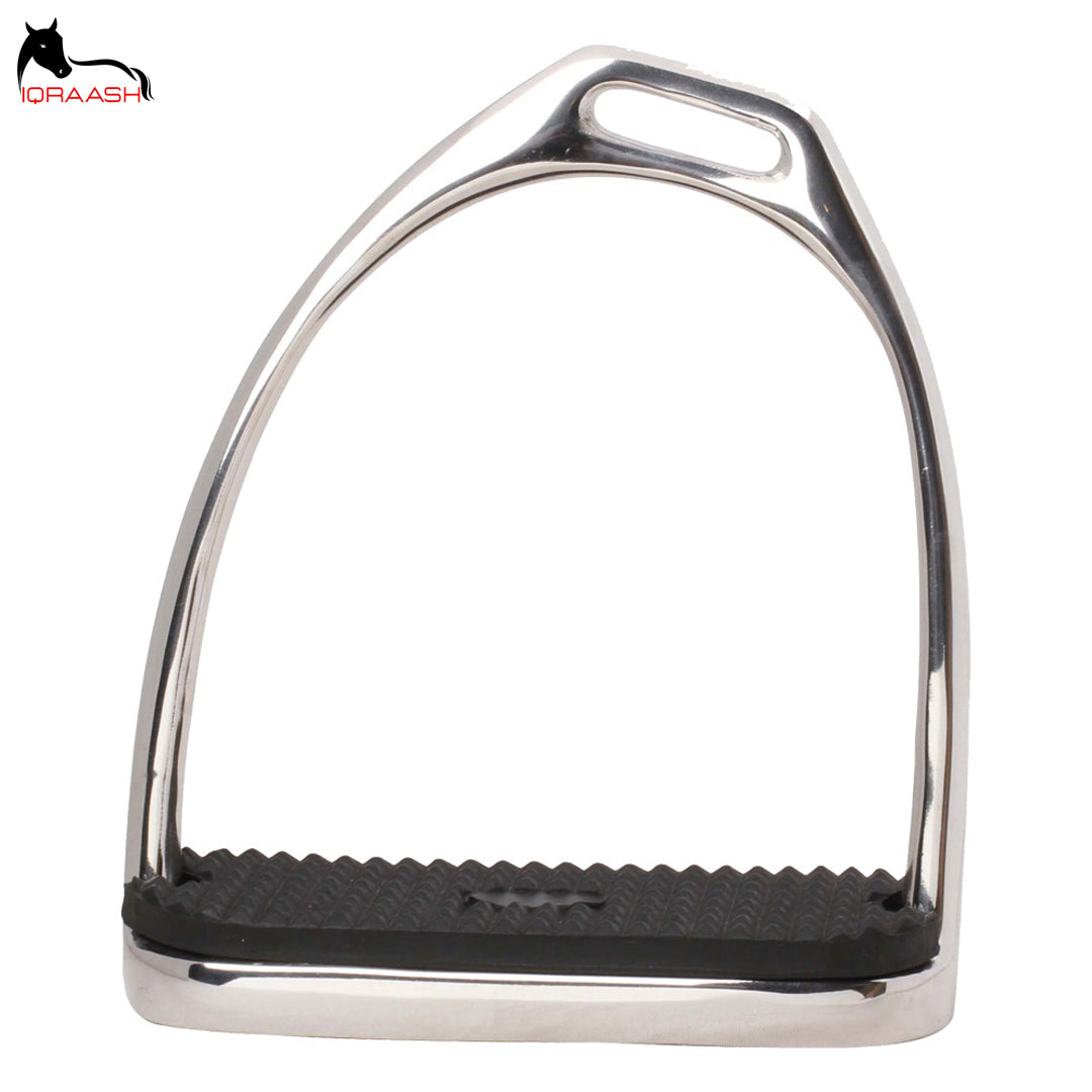 Elevate Your Ride: IQRAASH Stainless Steel Endurance Stirrup with Enhanced Comfort and Grip.