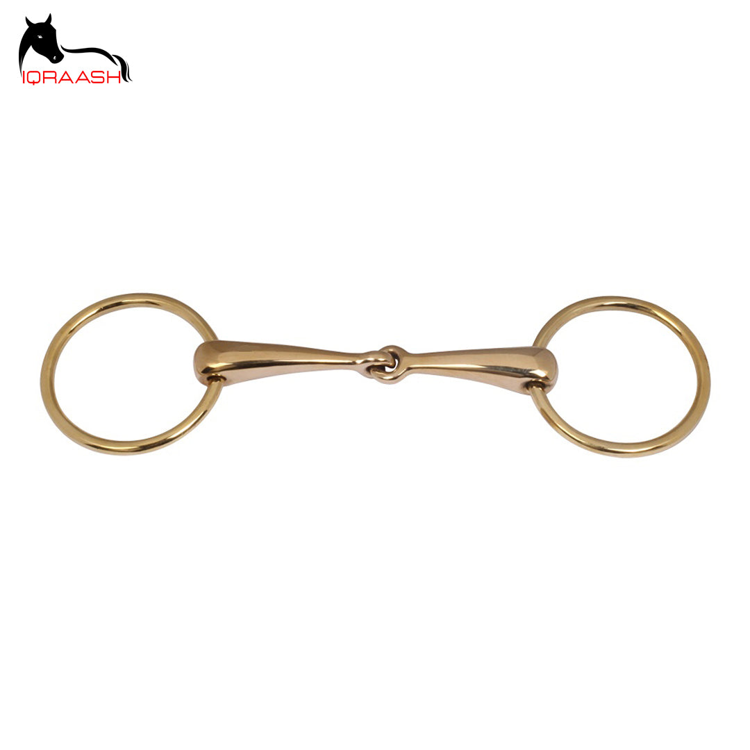 Single-Joint Loose Ring Snaffle Bit