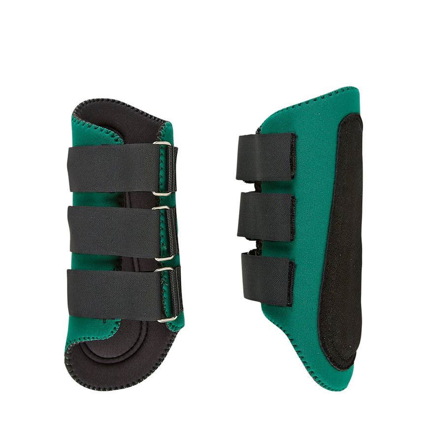 Turquoise Neoprene Horse Leg Boot by Iqraash: Superior Comfort, Secure Fit, and Impact Protection for Sports, Training, and Everyday Equine Activities