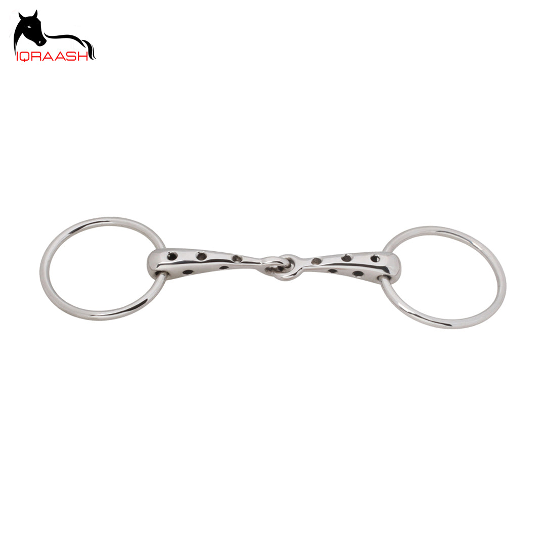 Single-Joint Loose Ring Snaffle Bit