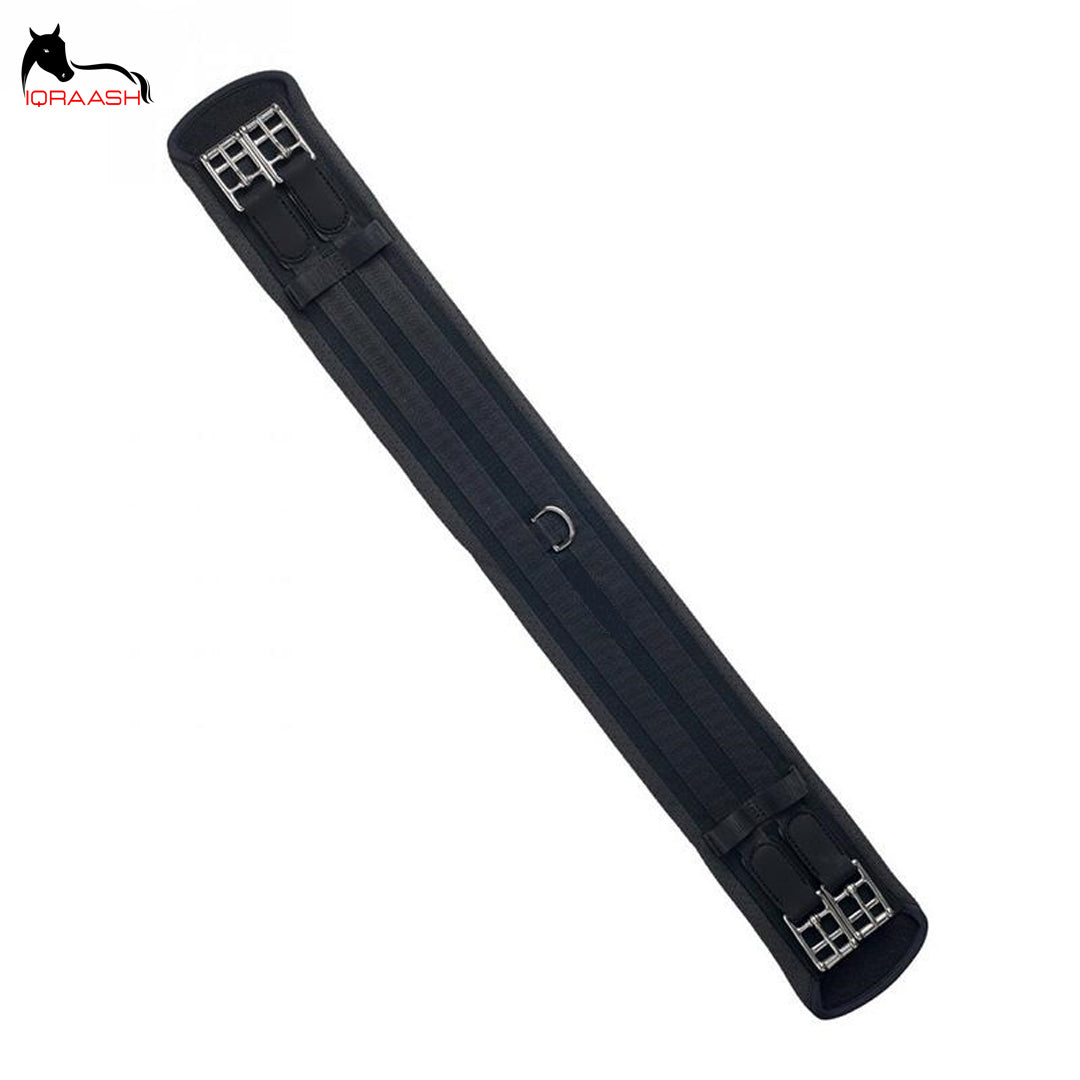 Black Nylon Girth with Elastic