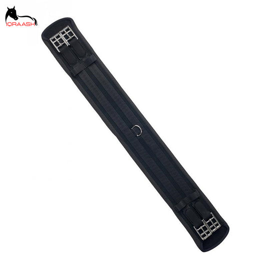 Black Nylon Girth with Elastic