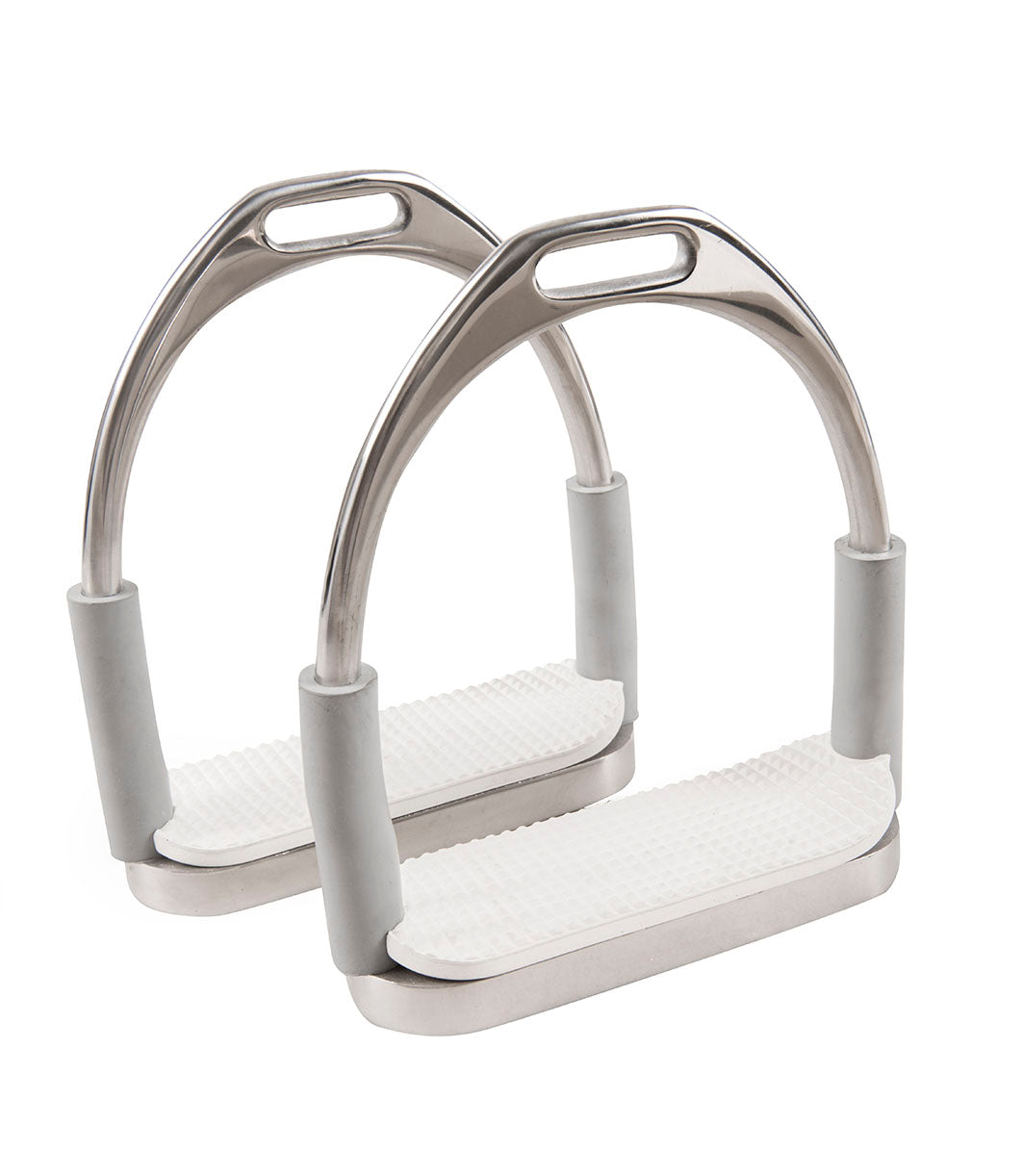 Iqraash Flexible Joint Stainless Steel Horse Riding Iqraash Stirrups – Ultimate Comfort and Enhanced Safety