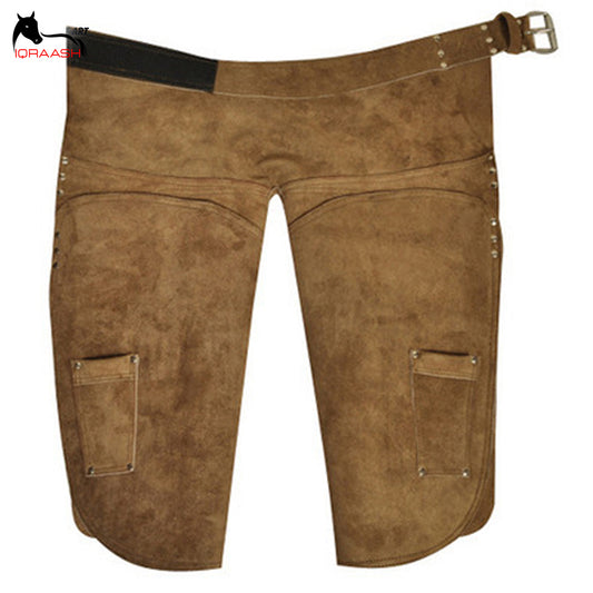 Iqraash Kirchdorf Short Lederhosen| Authentic Style, Modern Comfort | Customized Horse Farrier Gear