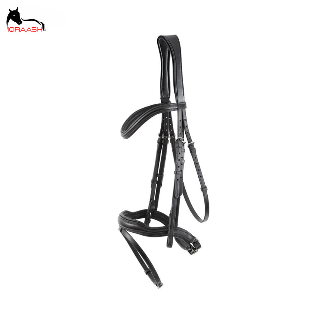 leather black bridle