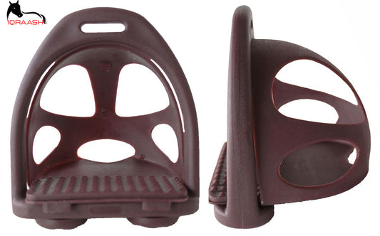 plastic stirrups with cage 