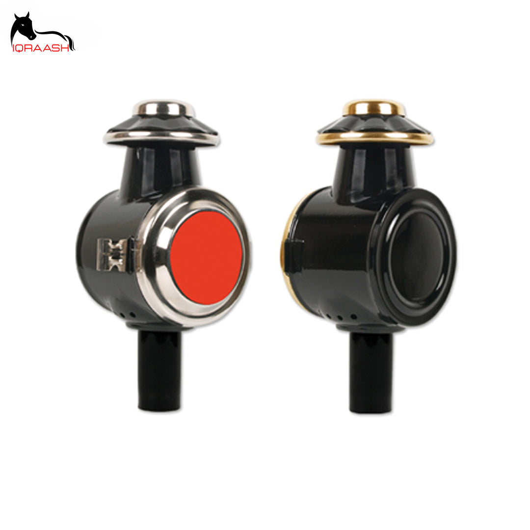 Iqraash Horse Carriage Lamps With Amber Tail Black Color Lamps For Horses