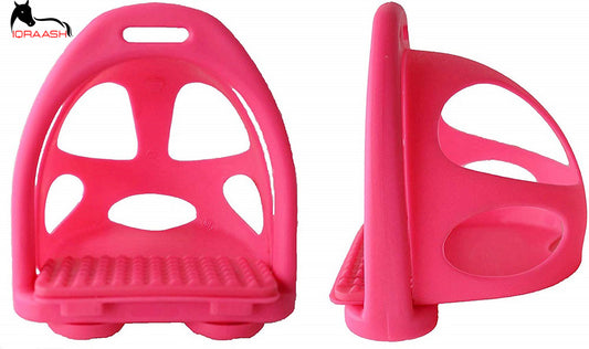 Plastic stirrups with cage 