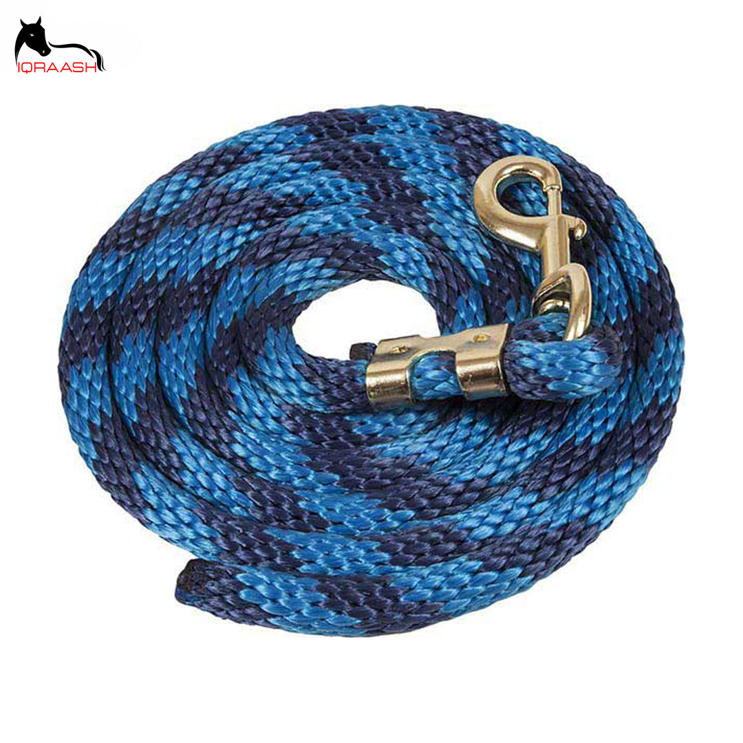 Iqraash Colorful Poly Lead Rope with Bull Snap | Stylish and Secure Handling