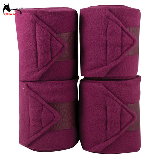 Iqraash Purple Leg Wraps - Premium Comfort and Support