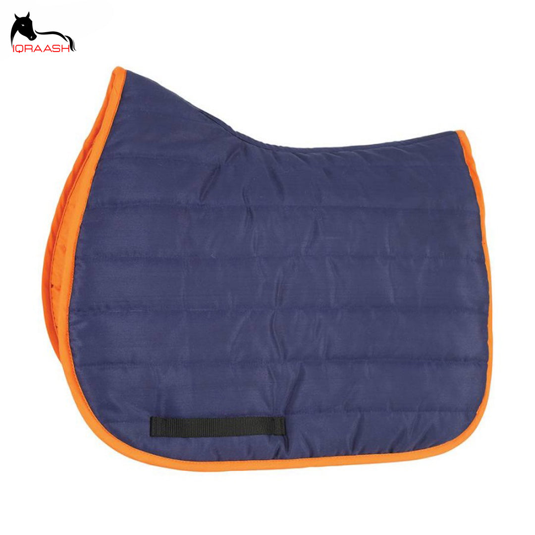 Iqraash  Quilted Saddle Pad | Machine Washable, Durable Stitching, Universal Fit - Superior Shock Absorption & Breathability for Horse Comfort